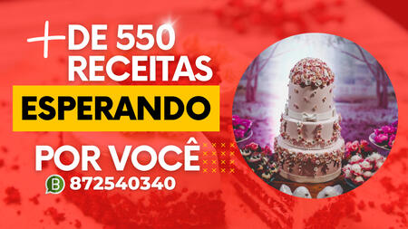Mais de 550 Receitas